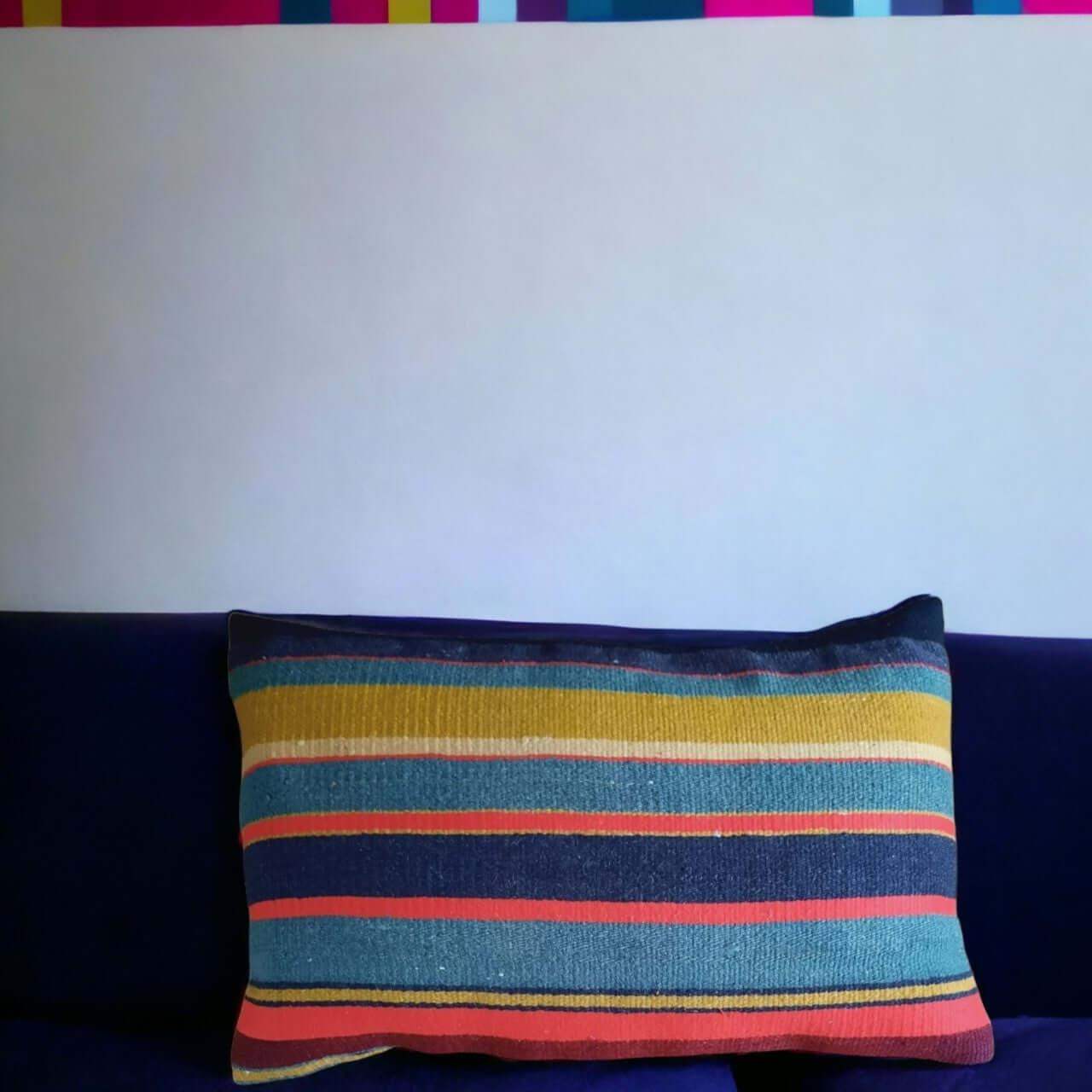 Vintage Kelim Kussenhoes-40X60 cm -18 - Hobbygaren