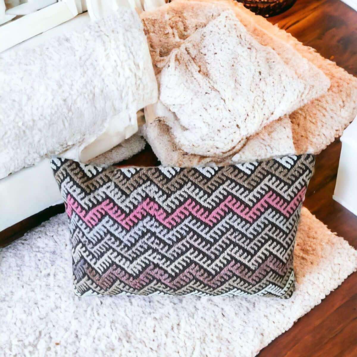 Vintage Kelim Kussenhoes-40X60 cm -19 - Hobbygaren