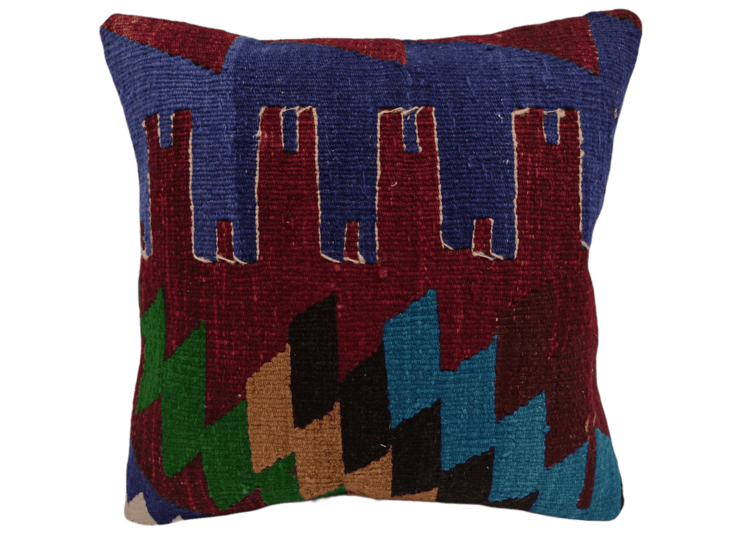 Vintage Kelim Kussenhoes -40x40 cm -16 - Hobbygaren