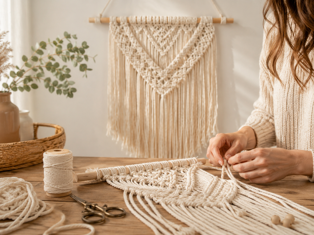 Macramé: Jou Nieuwe Favoriete Hobby
