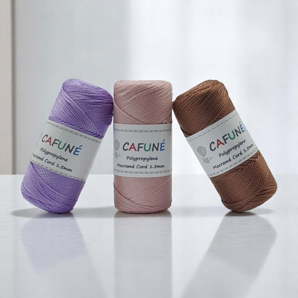 Cafuné Polypropyleen Macrame Koord 1,5mm