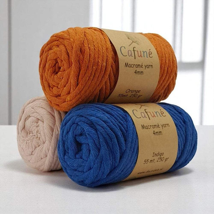 Macrame Garen 4mm - Hobbygaren