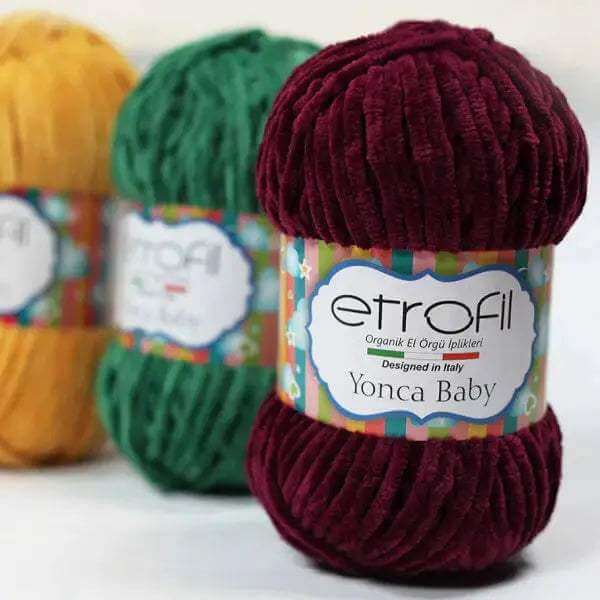 Etrofil Chenille Garen - Hobbygaren