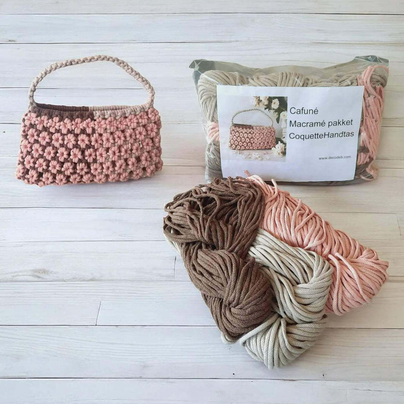 Macrame Pakketten voor Tassen - Hobbygaren