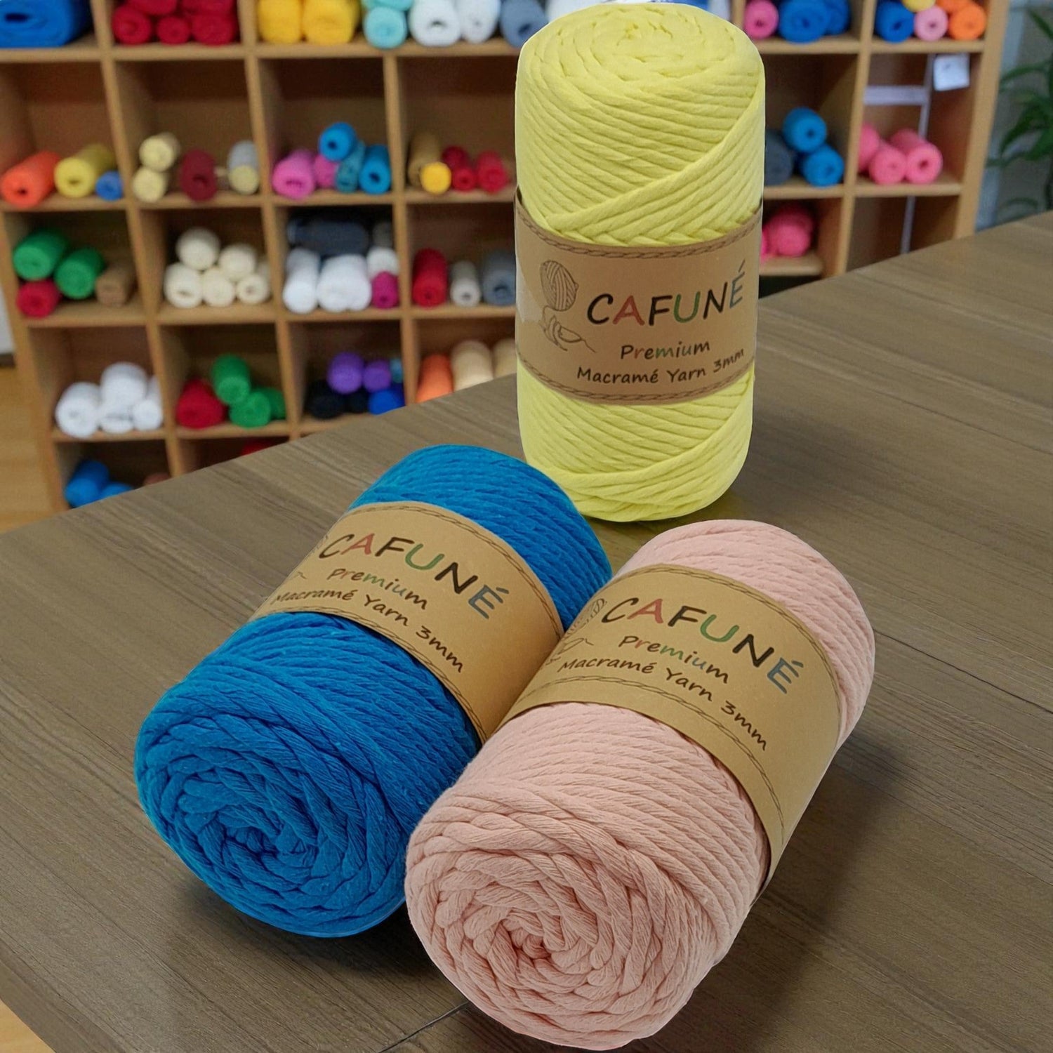 Macrame Premium Garen 3mm - Hobbygaren