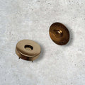 Magneetsluiting voor Tassen Rond 18mm verguld - Hobbygaren
