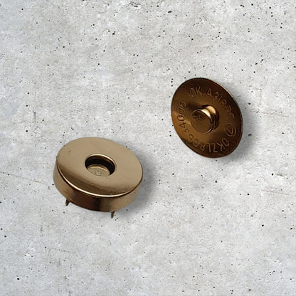 Magneetsluiting 18 mm met bevestigingspootjes
