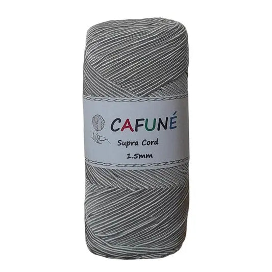 Cafuné Supra Macrame Koord 1.5mm Lichtgrijs Cafuné