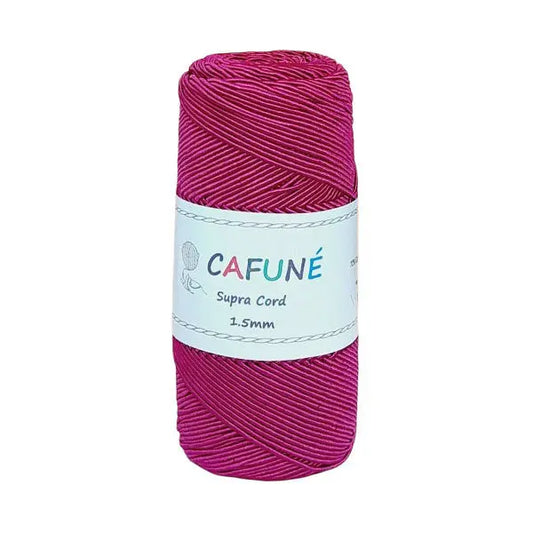 Cafuné Supra Macrame Koord 1.5mm Magenta Cafuné