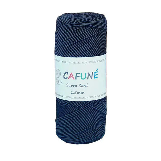 Cafuné Supra Macrame Koord 1.5mm Navy Cafuné