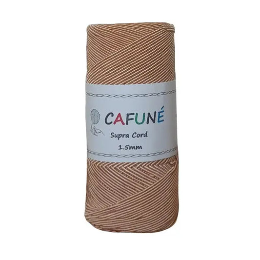 Cafuné Supra Macrame Koord 1.5mm Nude Cafuné