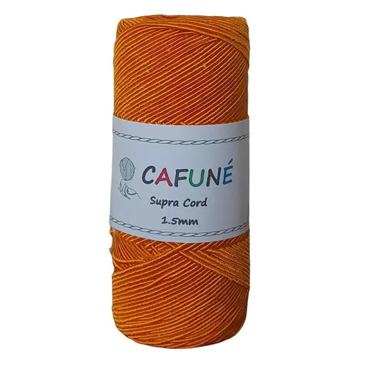 Cafuné Supra Macrame Koord 1.5mm Orange Cafuné