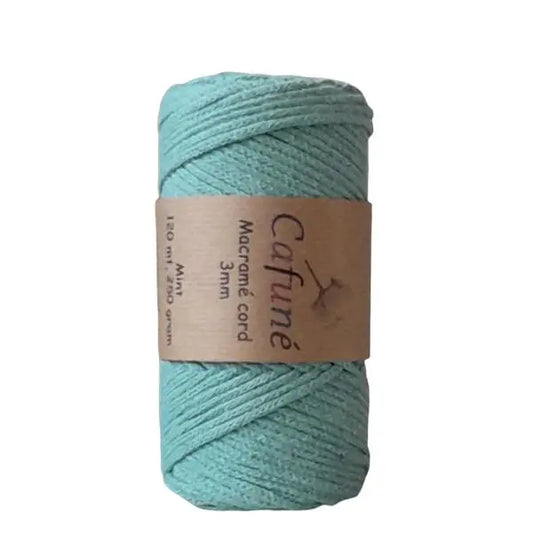 Cafuné Macrame Koord 3mm-Mint