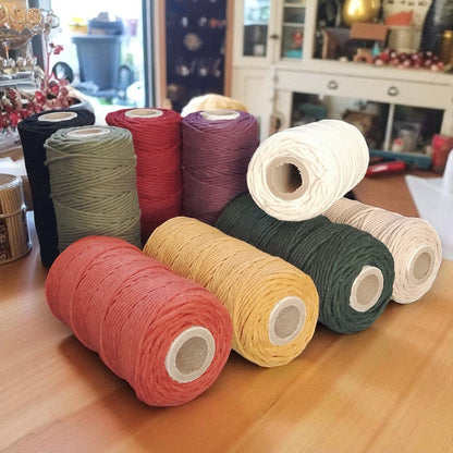 Macrame garen lux 3mm van Cafune