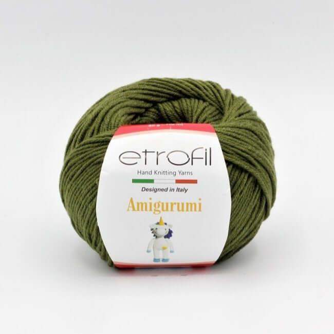 Etrofil Amigurumi Garen - Donker Groen-No 70467 - Hobbygaren