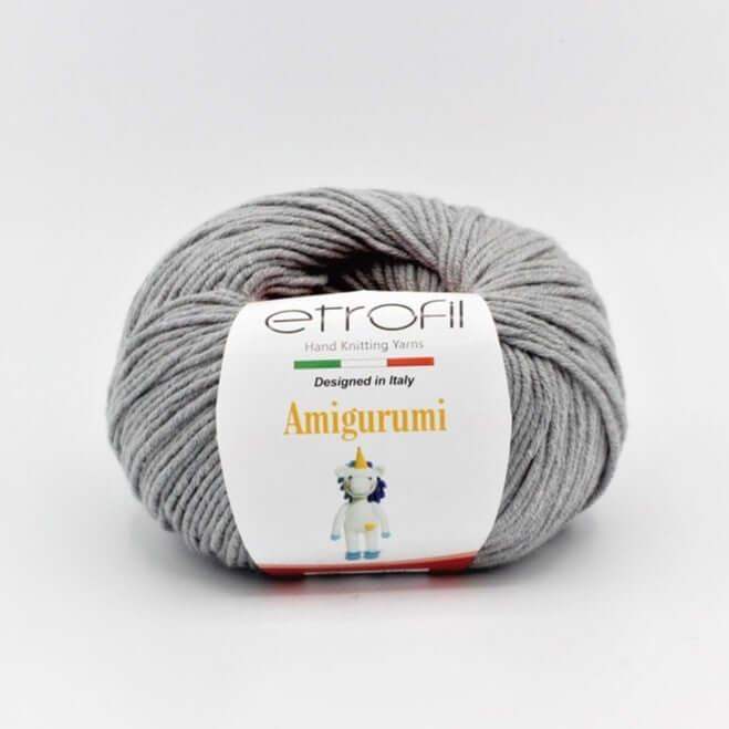 Etrofil Amigurumi Garen - Zacht Grijs - No 70974 - Hobbygaren