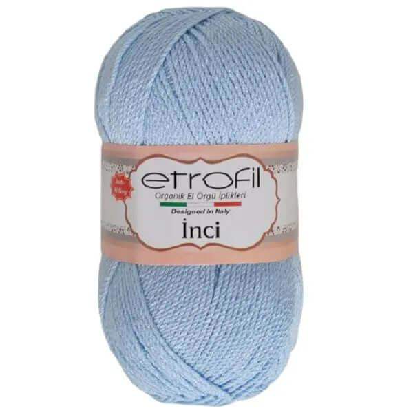 Etrofil Inci Premium Anti Pilling Garen-Baby Blauw 75027 - Hobbygaren