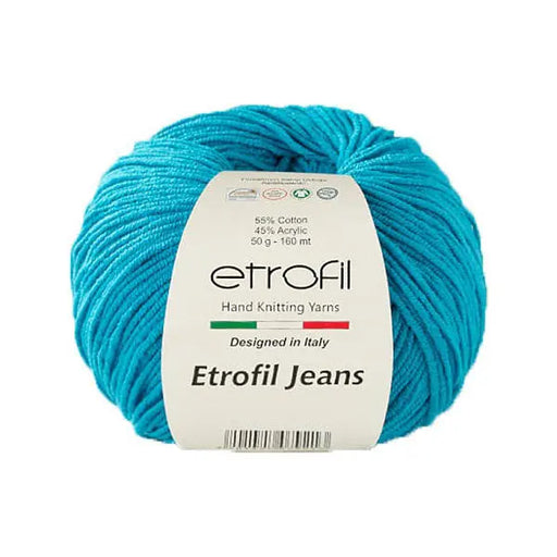 Etrofil Jeans haak garen-Turquoise 22