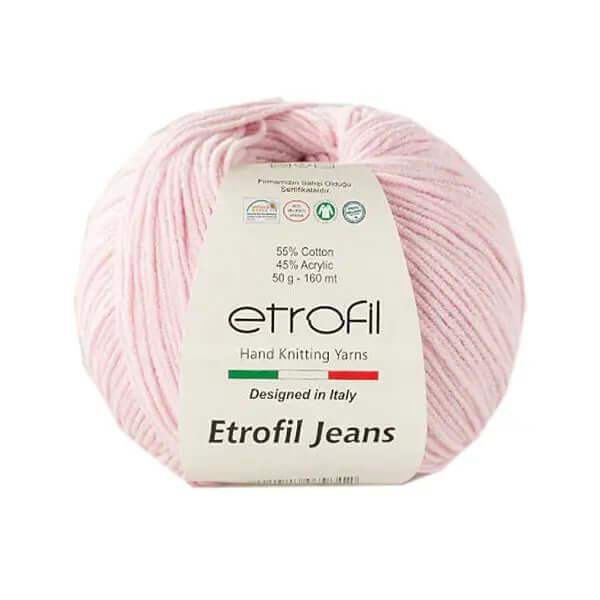 Etrofil Jeans haak garen-Roze 33 - Hobbygaren