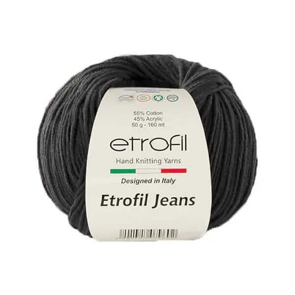 Etrofil Jeans haak garen-Zwart 42 - Hobbygaren