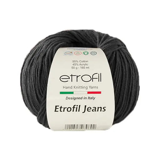 Etrofil Jeans haak garen-Zwart 42