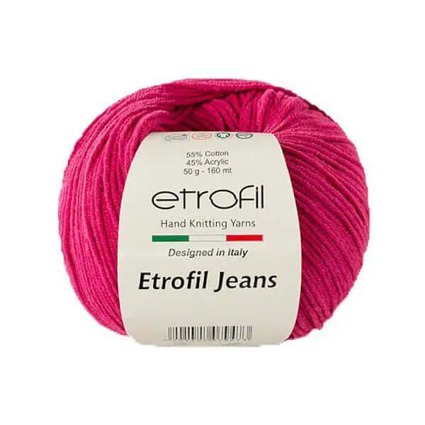 Etrofil Jeans haak garen-Fuchsia 49 - Hobbygaren