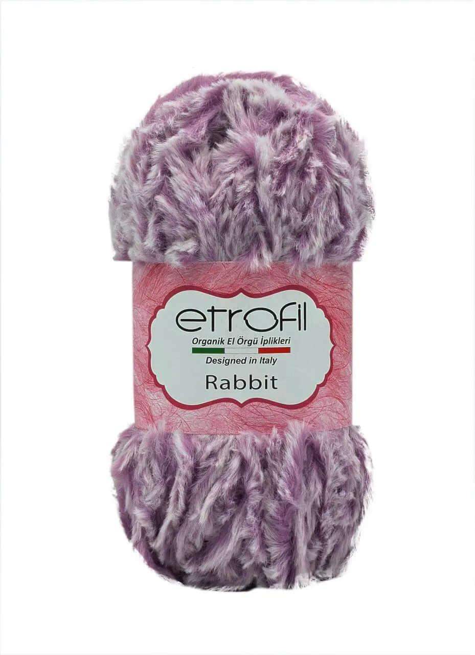 Etrofil Rabbit imitatiebont garen-Lavendel-70684 - Hobbygaren