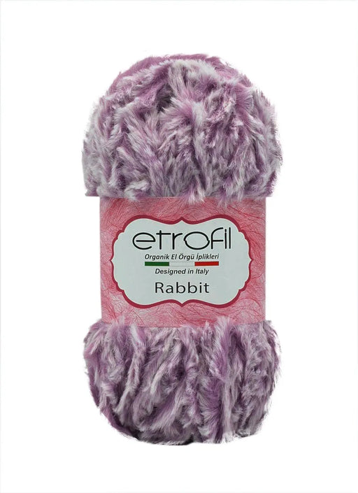 Etrofil Rabbit imitatiebont garen-Lavendel-70684