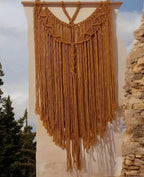 Macrame Pakket Wandkleed Boho - Oker - Hobbygaren