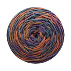 Ombre Draad-2mm Blauw-Oranje-Bruin-Paars - Hobbygaren