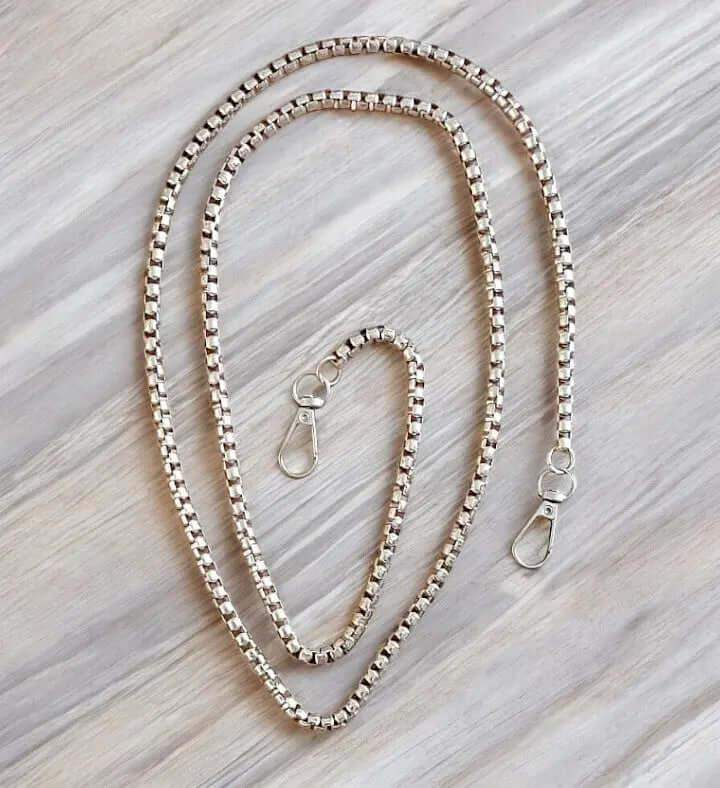 Tas ketting met Venetiaanse Schakel - Verguld - 116cm - Hobbygaren