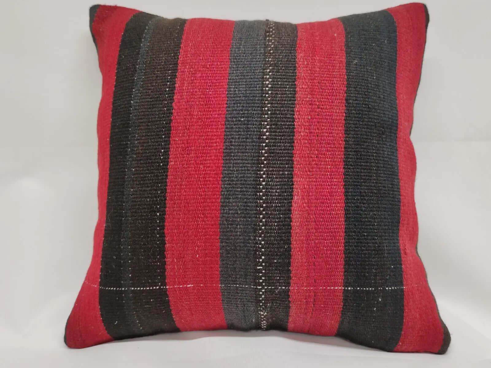 Vintage Kelim Kussenhoes -40x40 cm -26 - Hobbygaren
