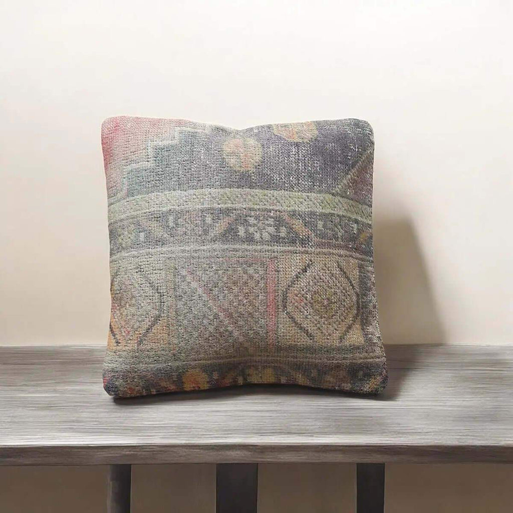 Vintage Kelim Kussenhoes -40x40 cm -28 - Hobbygaren