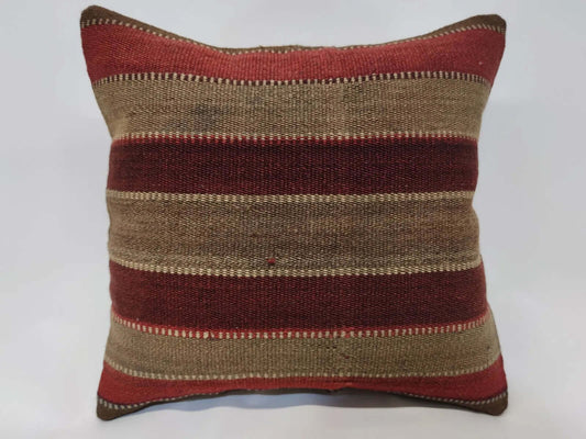 Vintage Kelim Kussenhoes -40x40 cm -32 Hobbygaren