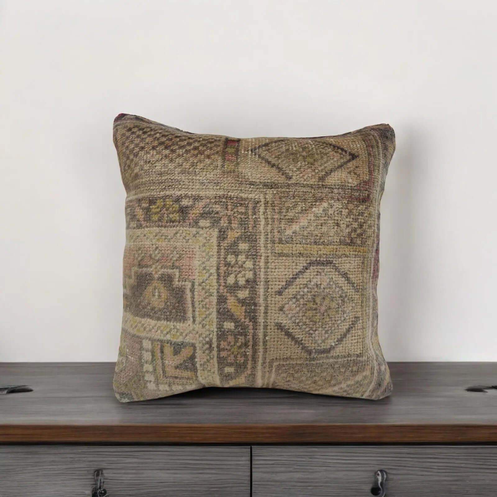 Vintage Kelim Kussenhoes -40x40 cm -41 - Hobbygaren