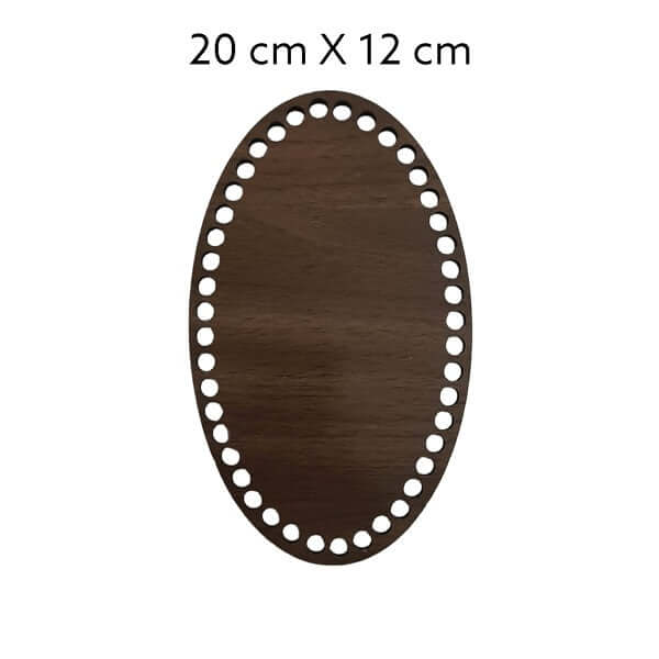 Maak een mand, dienblad of servettenhouder met deze houten bodem.