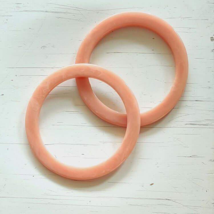 Acryl Tashengsel- Zalmroze - Hobbygaren