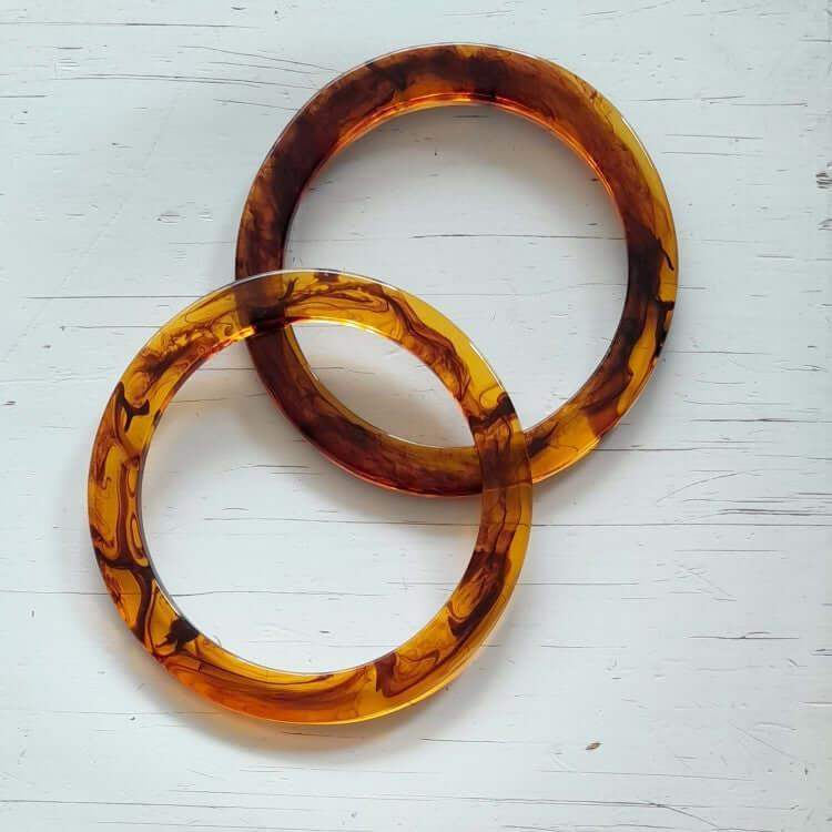 Acryl Tashengsel- Amber - Hobbygaren