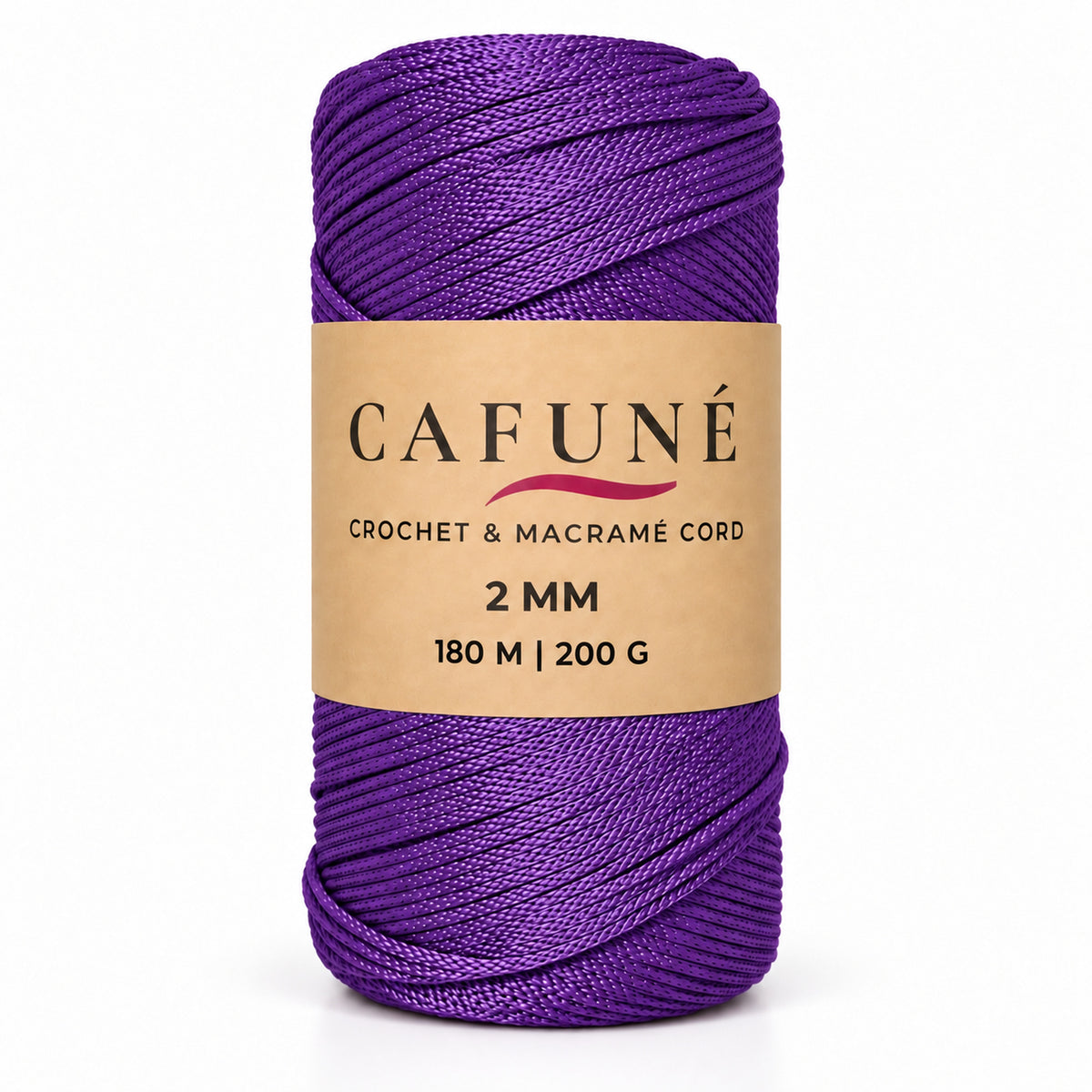 Häkelkordel 2 mm für Taschen & Accessoires | Cafuné