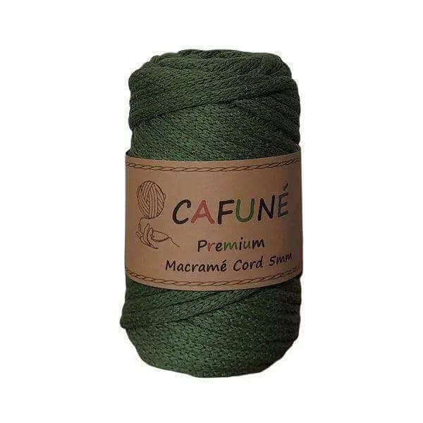 Cafuné Macramé Koord 5mm Avocado-40m - Hobbygaren