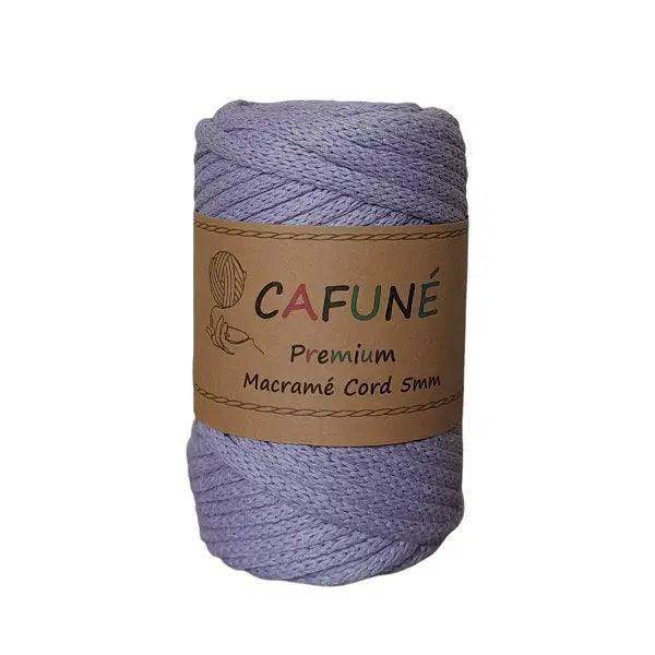 Cafuné Macramé Koord 5mm Lila – 40m - Hobbygaren