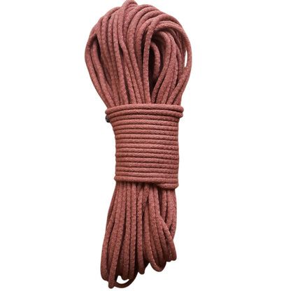 Gevlochten Naaikoord-Terracotta