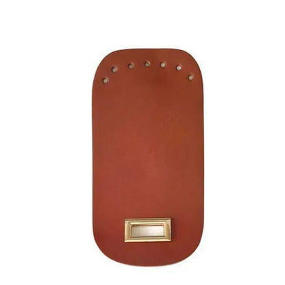 Leren Tas Flap met Sluiting 18x9cm - Champagne - Hobbygaren
