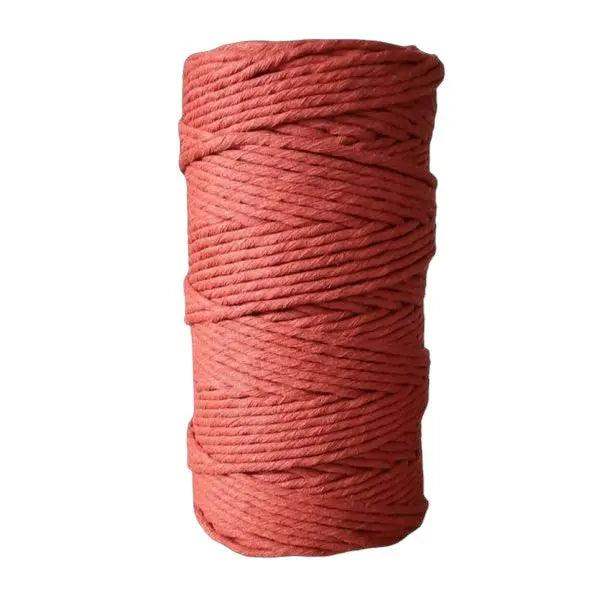 Lux Macrame Garen 3mm Terracotta - Hobbygaren