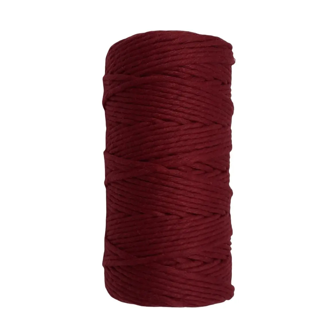 Cafuné Lux Macramé Garen 3mm Bordeaux