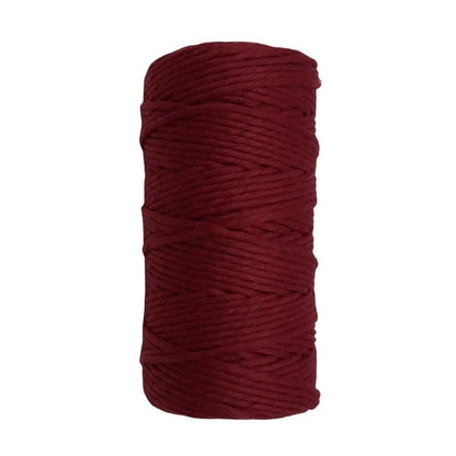 Lux Macrame Garen 3mm Bordeaux - Hobbygaren
