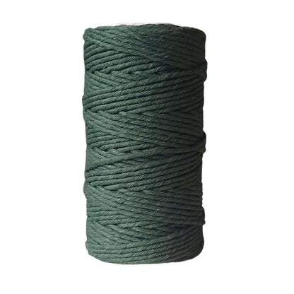 Lux Macrame Garen 3mm Donker Groen - Hobbygaren