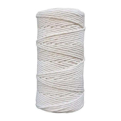 Lux Macrame Garen 3mm Ecru - Hobbygaren