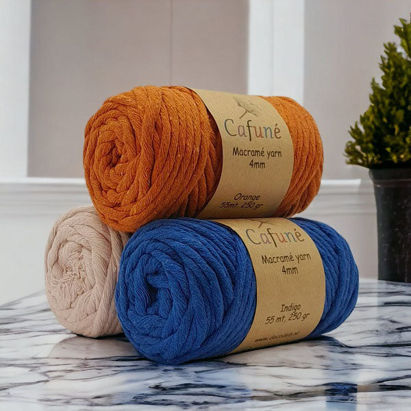 Cafuné Macrame Garen 4mm