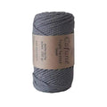 Cafuné Macrame Touw 3mm -Antraciet - Hobbygaren